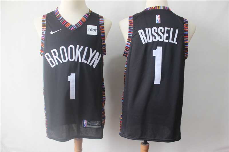 Nets 1 D'Angelo Russell Black City Edition Nike Swingman Jersey (1),We sell and wholesale Nets 1 D'Angelo Russell Black City Edition Nike Swingman Jersey (1) on line form chian!